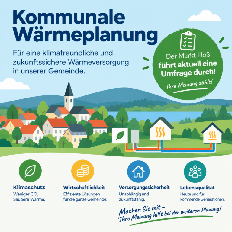 Kommunale Wärmeplanung – Umfrage