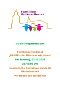 Familiengottesdienst